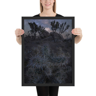 Joshua Tree Night Framed Matte