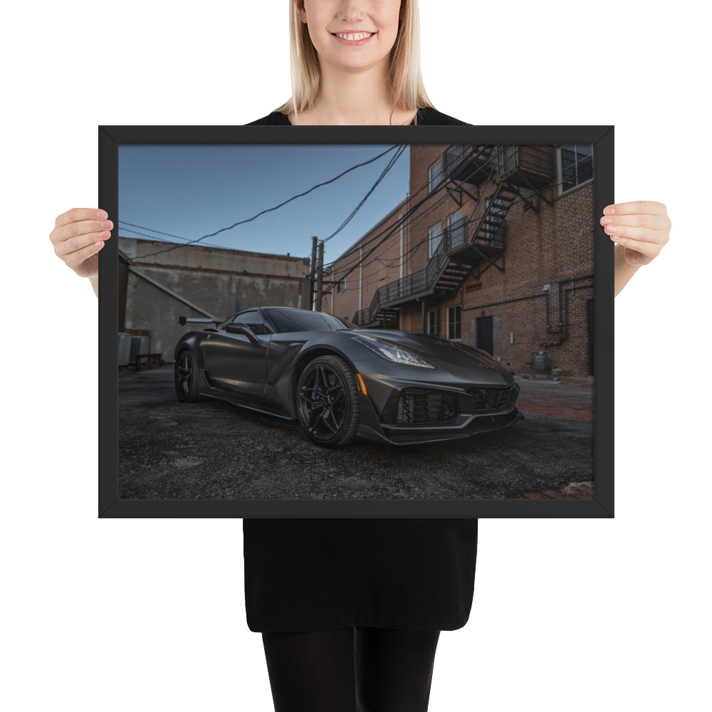 C7 ZR1 Framed Matte