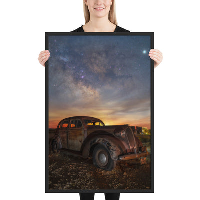 Terlingua Plymouth Framed Matte