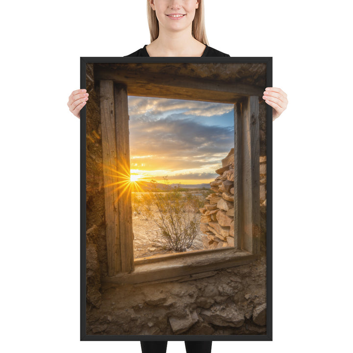 Terlingua Sunrise Framed Matte