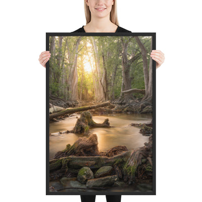 Cibolo Creek Sunset Framed Matte