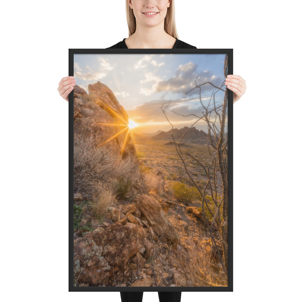 Big Bend Ross Maxwell Framed Matte