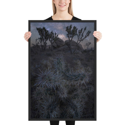 Joshua Tree Night Framed Matte