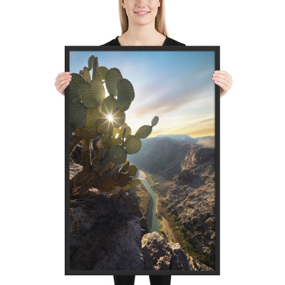 Rio Grande Sunrise Framed Matte