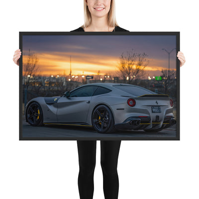 Ferrari F12 Framed Matte