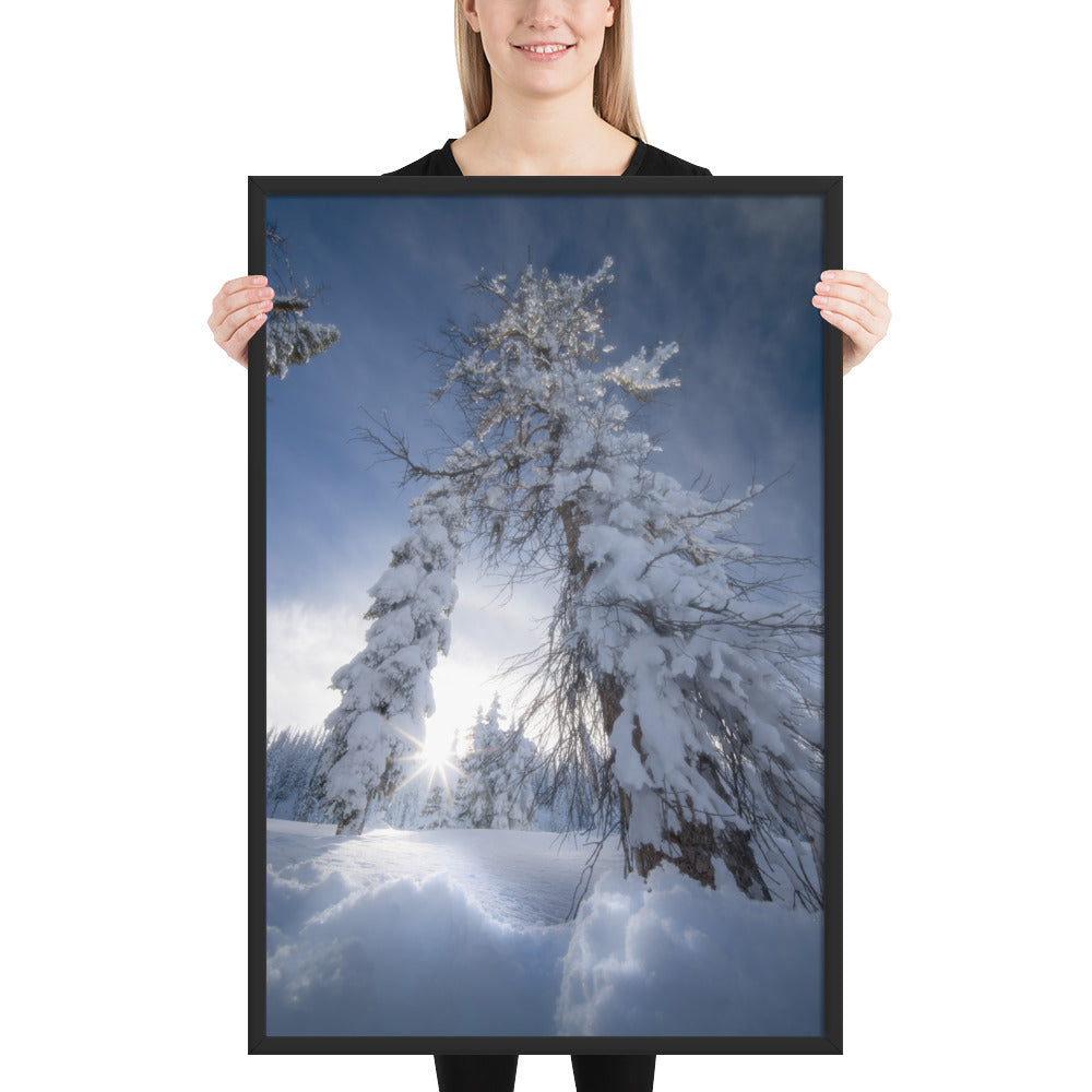 Pagosa Springs Backcountry Framed Matte