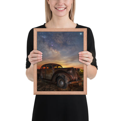 Terlingua Plymouth Framed Matte