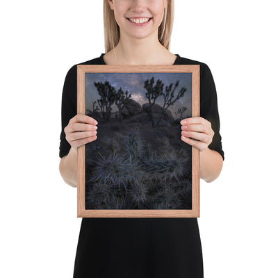 Joshua Tree Night Framed Matte