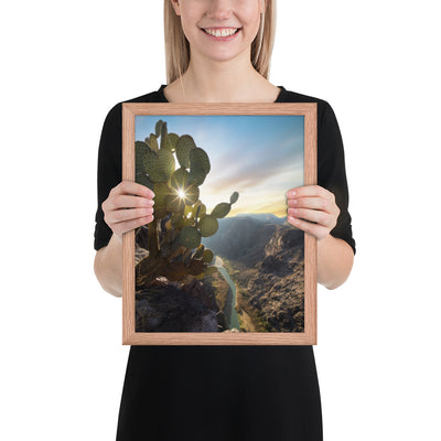 Rio Grande Sunrise Framed Matte