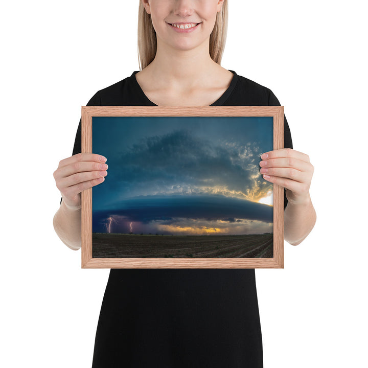 West Texas Spaceship Framed Matte
