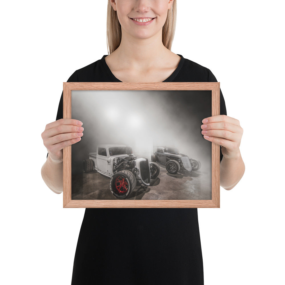 Black Label Ghosts Framed Matte