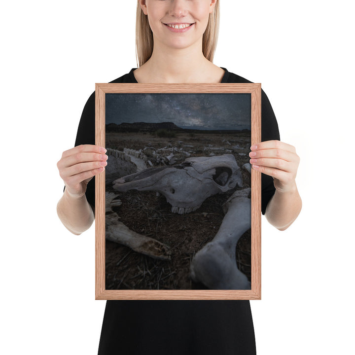 Cattle Graveyard Framed Matte