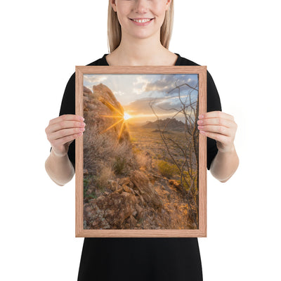 Big Bend Ross Maxwell Framed Matte