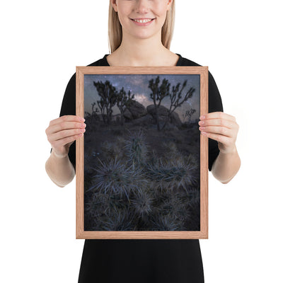 Joshua Tree Night Framed Matte