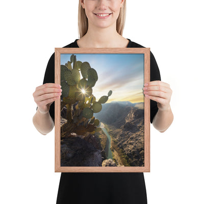 Rio Grande Sunrise Framed Matte