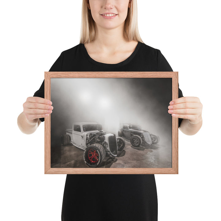 Black Label Ghosts Framed Matte