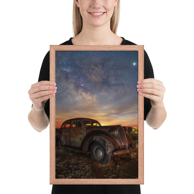 Terlingua Plymouth Framed Matte