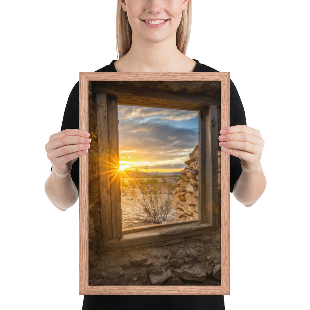 Terlingua Sunrise Framed Matte