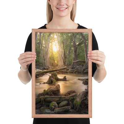 Cibolo Creek Sunset Framed Matte