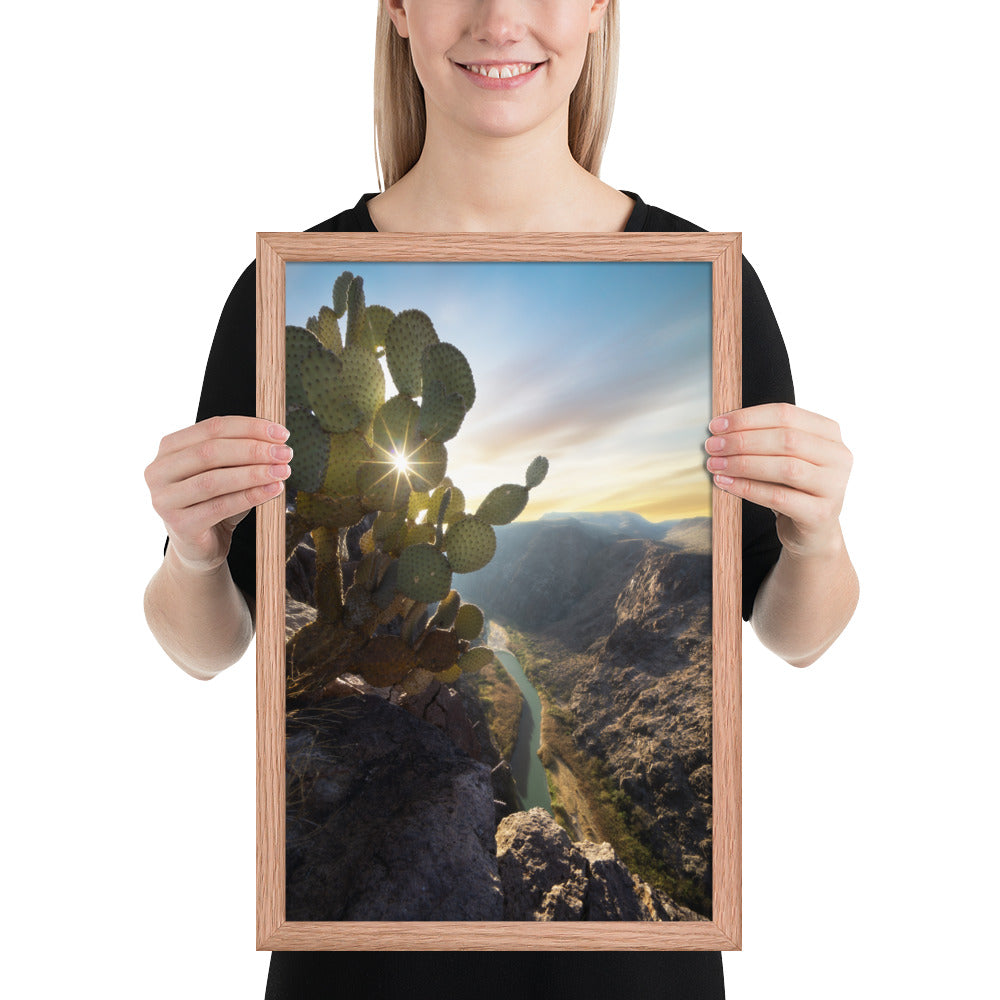 Rio Grande Sunrise Framed Matte