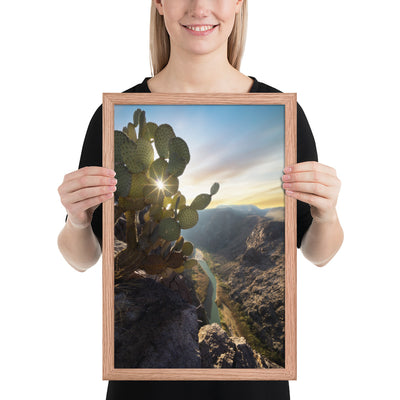 Rio Grande Sunrise Framed Matte