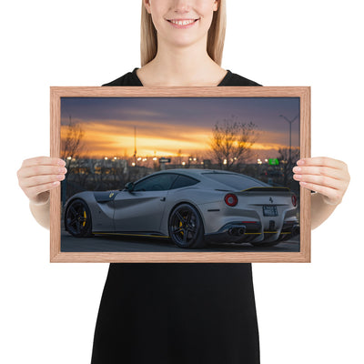 Ferrari F12 Framed Matte