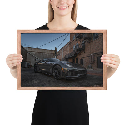 C7 ZR1 Framed Matte
