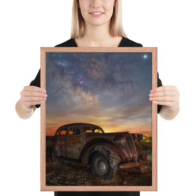 Terlingua Plymouth Framed Matte