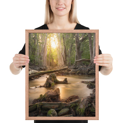 Cibolo Creek Sunset Framed Matte