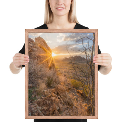 Big Bend Ross Maxwell Framed Matte