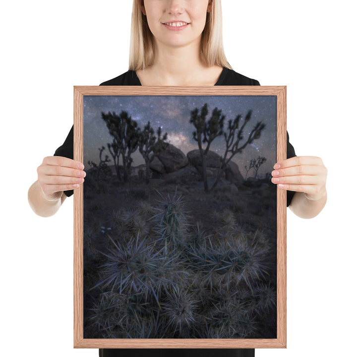 Joshua Tree Night Framed Matte