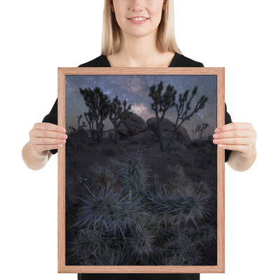 Joshua Tree Night Framed Matte