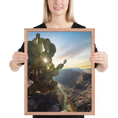 Rio Grande Sunrise Framed Matte