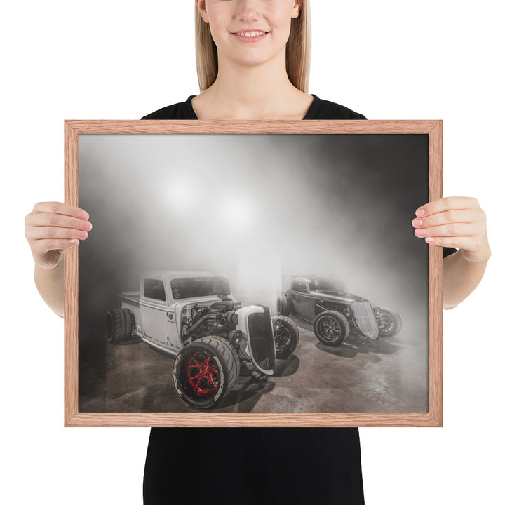 Black Label Ghosts Framed Matte