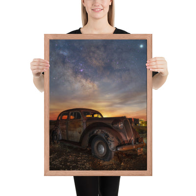 Terlingua Plymouth Framed Matte