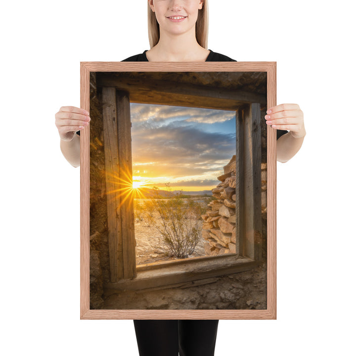 Terlingua Sunrise Framed Matte