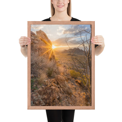 Big Bend Ross Maxwell Framed Matte