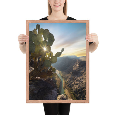 Rio Grande Sunrise Framed Matte