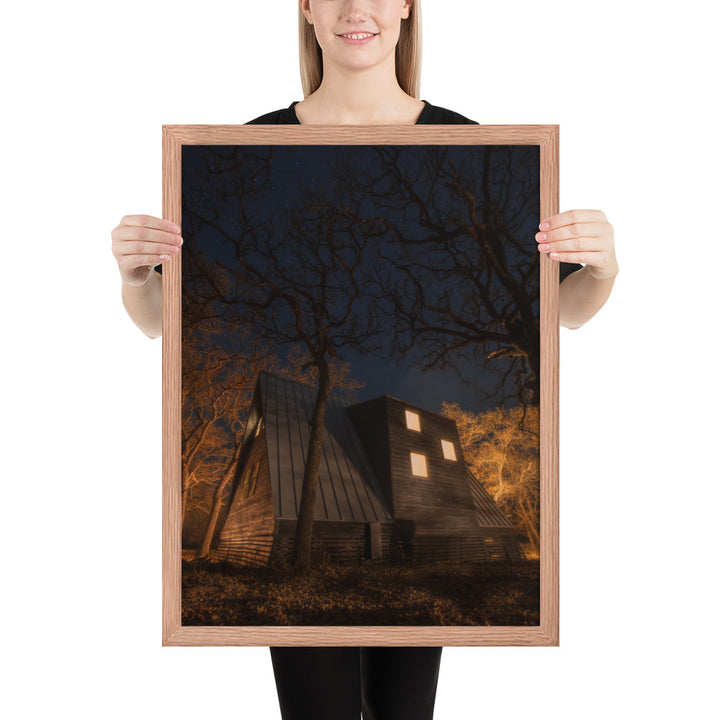 Cabin in the Woods Framed Matte