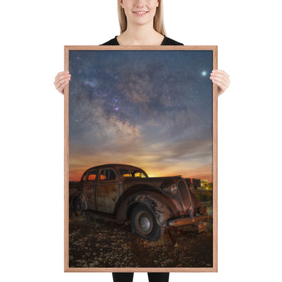 Terlingua Plymouth Framed Matte