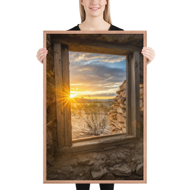 Terlingua Sunrise Framed Matte