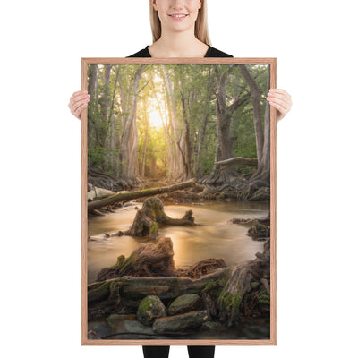 Cibolo Creek Sunset Framed Matte