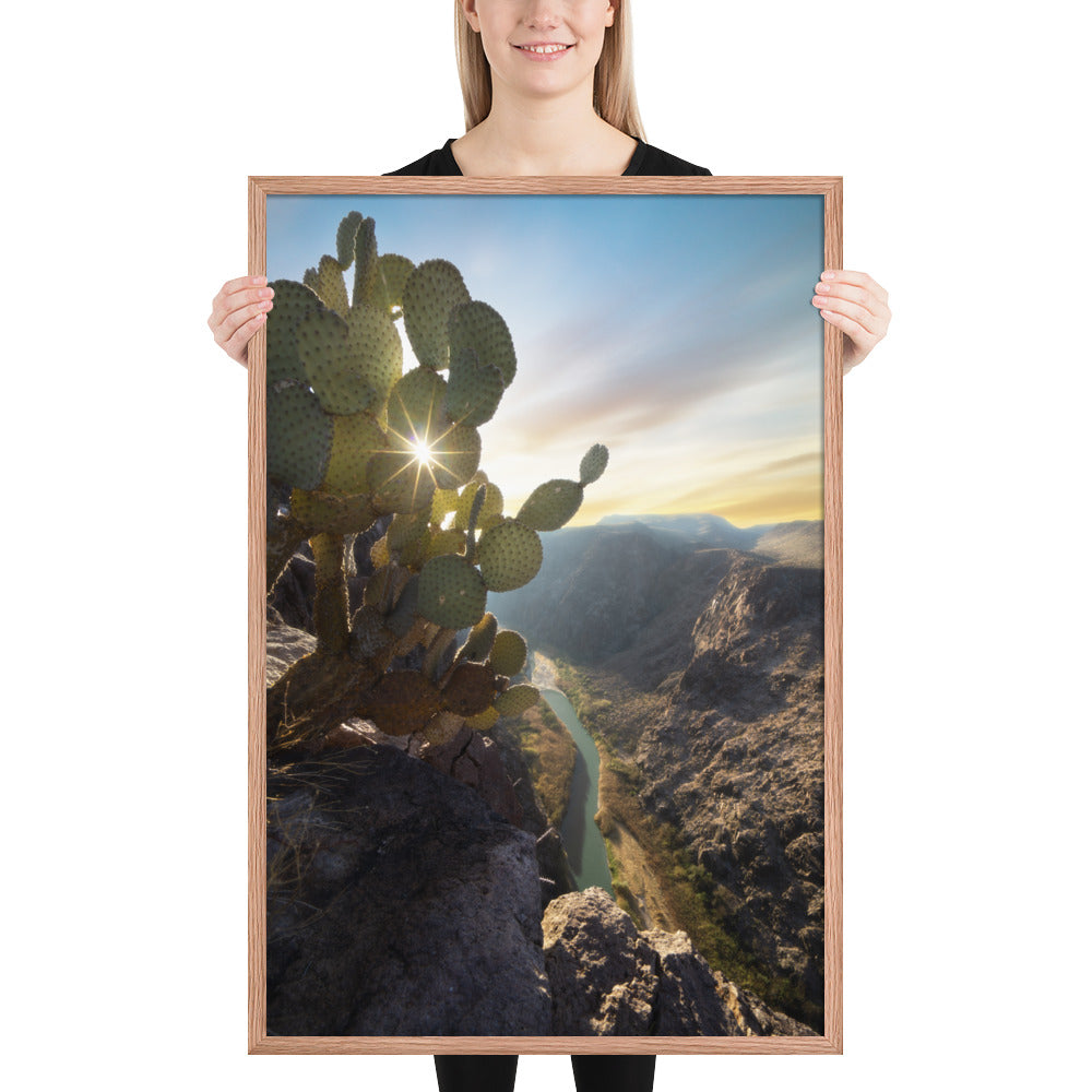 Rio Grande Sunrise Framed Matte