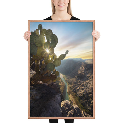 Rio Grande Sunrise Framed Matte