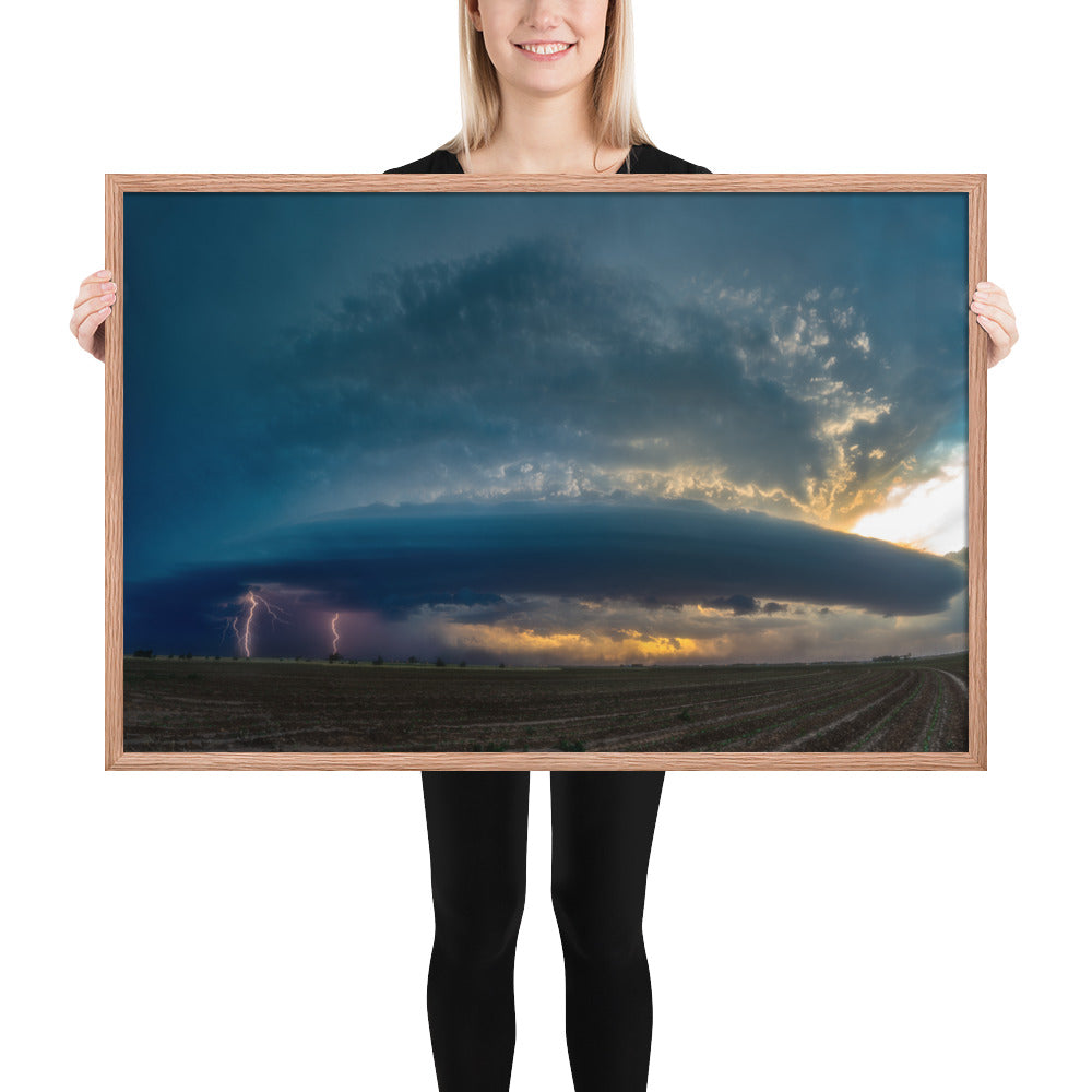West Texas Spaceship Framed Matte