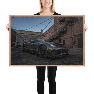 C7 ZR1 Framed Matte