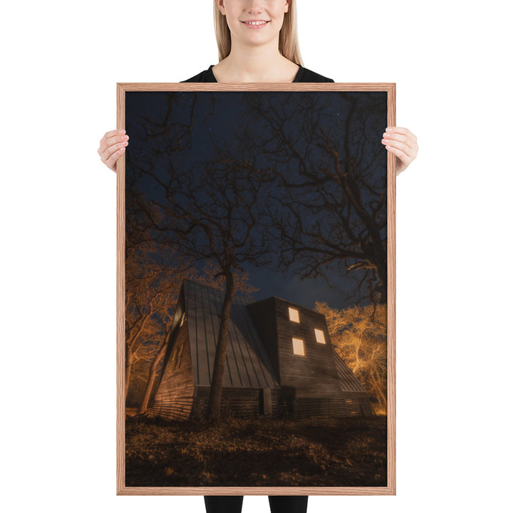Cabin in the Woods Framed Matte