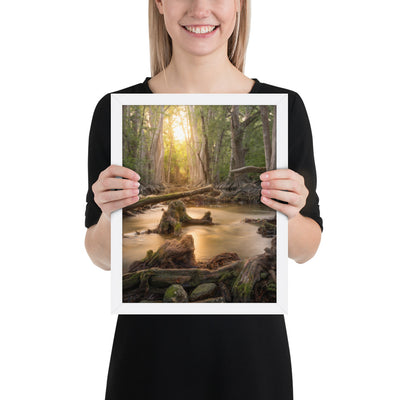 Cibolo Creek Sunset Framed Matte