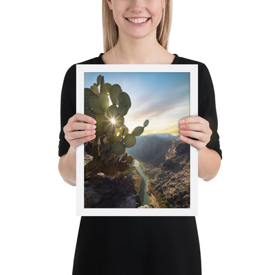 Rio Grande Sunrise Framed Matte