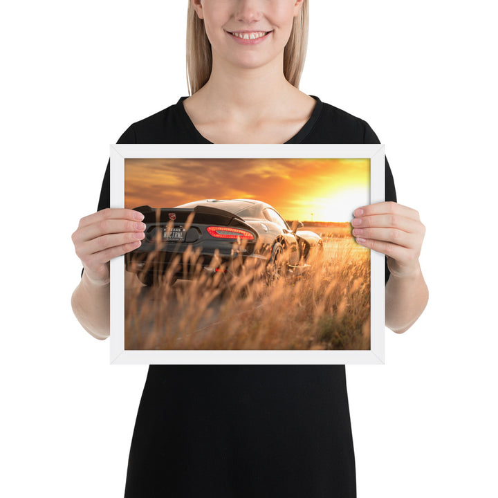 ACR Viper Sunset Framed Matte
